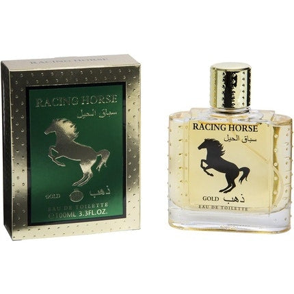 REAL TIME Racing Horse Gold Men's Eau De Toilette 100ml Real Time