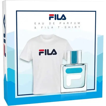 Fila Gift Set for Men - Eau De Parfum and Premium T-Shirt Fila