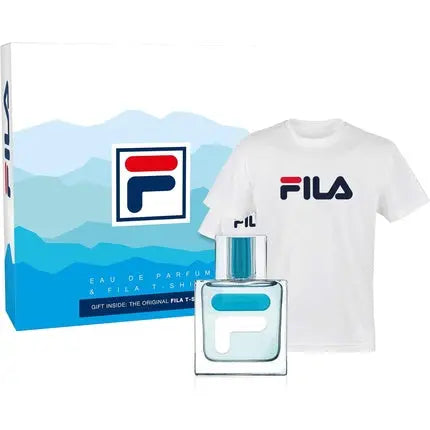 Fila Gift Set for Men - Eau De Parfum and Premium T-Shirt Fila