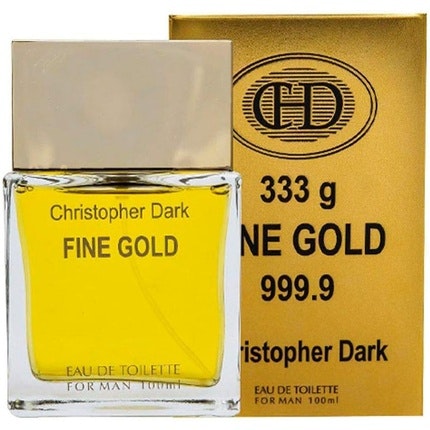 Christopher Dark Fine Gold Eau De Toilette Pour Homme 100ml Chd Christopher Dark