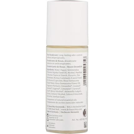 Dr Hauschka Rose Deodorant Déodorant (Déo) Mixte 50ml