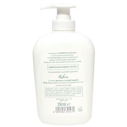 Juventus Pino Silvestre Detergente Intimo Tea Tree Oil Eau de Toilette (EDT) Mixte 250ml