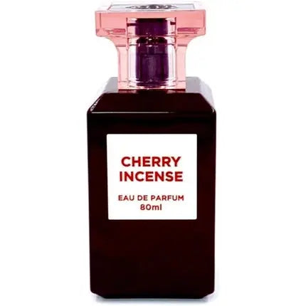 Fragrance World Cherry Incense Perfumed Water Unisex 80ml Eau de Parfum Arabic Perfume for Men and Women Fragrance World