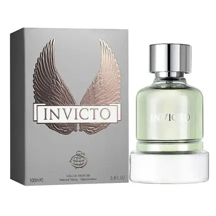 Fragrance World Invicto Perfumed Water for Men 100ml Arabic Perfume Eau De Parfum Spray Maison Alhambra