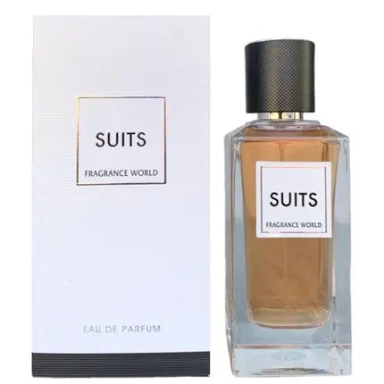 Fragrance World Suits Eau de Parfum Perfume for Unisex 100ml 3.4 Fl Oz Fragrance World