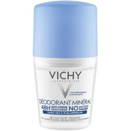 Vichy Mineral Deodorant 48H Optimal Tolerance Roll-On 50ml Vichy