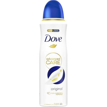 Dove Advanced Care Original Antiperspirant Deodorant Spray with Triple Moisturizing Technology 200ml Dove