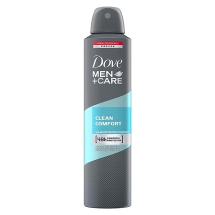 Dove Clean Comfort Antiperspirant Deodorant Déodorant (Déo) Homme 250ml