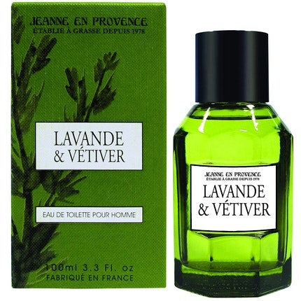 Jeanne En Provence Lavender and Vetiver Eau de Toilette 100ml Jeanne En Provence