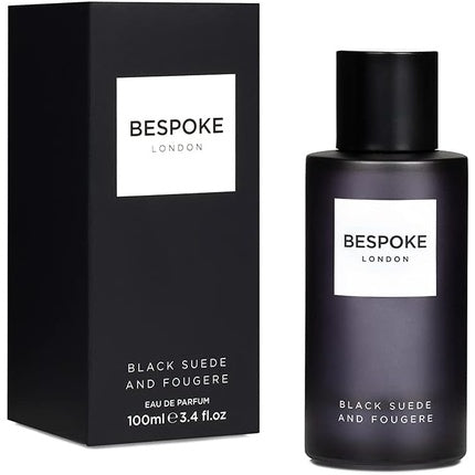 Bespoke London Black Suede and Fougere Eau de Parfum Spray for Men 100ml Bespoke London