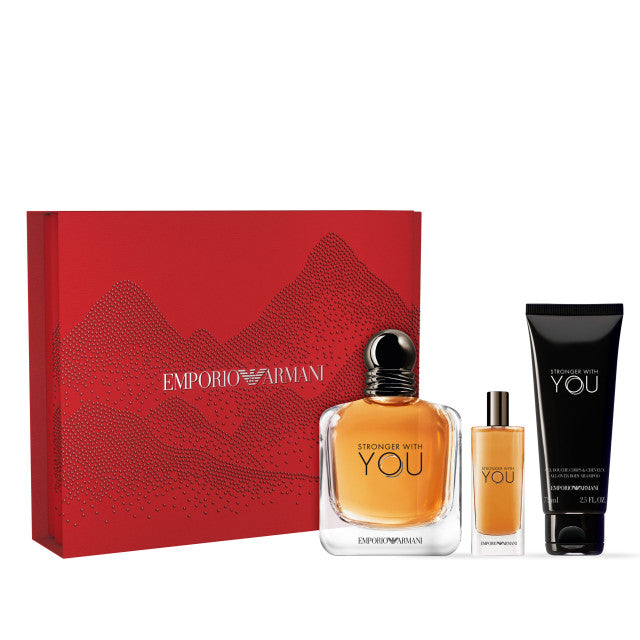 Emporio Armani Strong With You 3-Piece Gift Set 2024 Eau de Toilette 100ml pour homme