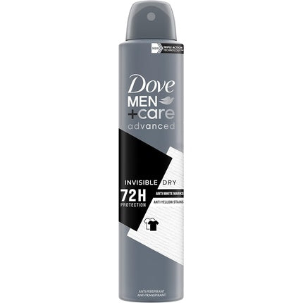 Dove Men + Care Advanced Invisible Dry Antiperspirant Aerosol Deodorant for Men 200ml Dove