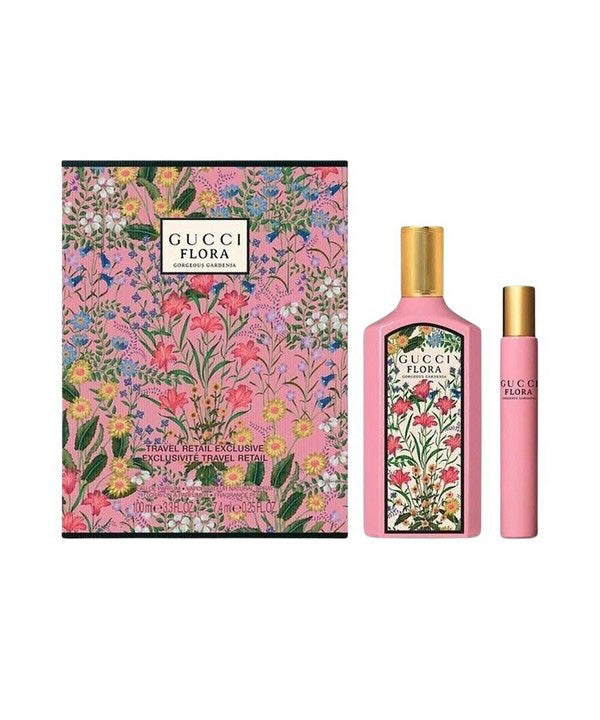 Gucci Ladies Flora par Gorgeous Gardenia - Eau de Parfum Set100ml+10ml