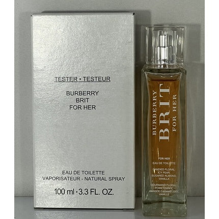 Burberry Brit Tester Eau de Toilette Femme 100 ml - Fruité
