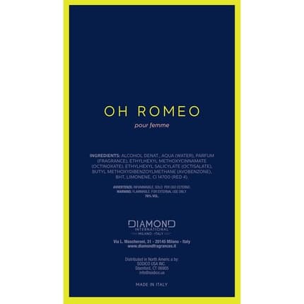 Romeo Gigli Oh Romeo Eau de Parfum (EDP) Mixte