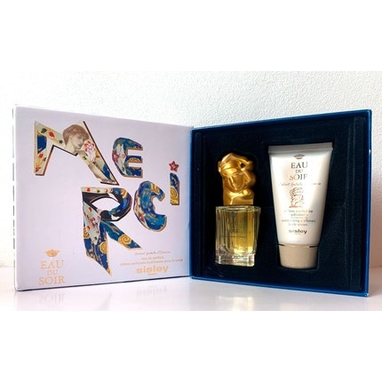 BNIB Sisley Eau du Soir Coffret 30ml Eau de Parfum and 50ml Body Cream Sisley