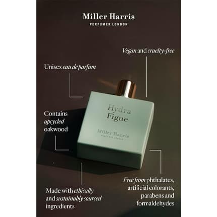 Miller Harris Hydra Figue Fresh Fig & Woody Perfume Eau de Parfum (EDP) Mixte 100ml