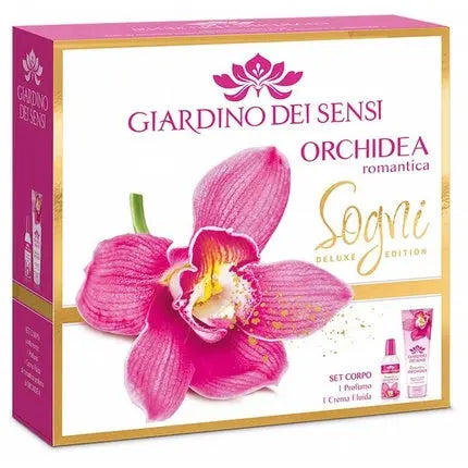 GIARDINO DEI SENSI ORCHIDEA body perfume and lotion set Giardino Dei Sensi