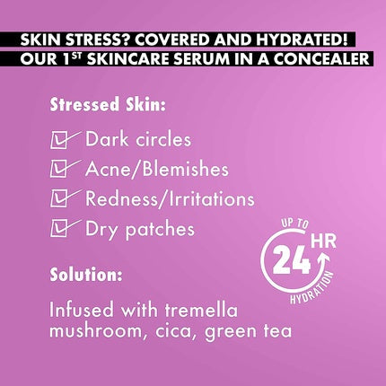 NYX Professional Makeup Bare With Me Concealer Serum Natural Medium Coverage Light 9.6ml 02 Light