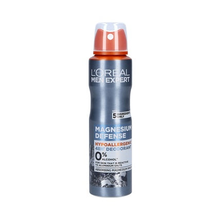 Loreal Men Expert Deodorant Spray Magnesium Defence 150ml L'Oréal Professionnel