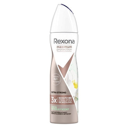 Rexona Maximum Protection Anti-Transpirant Spray Lime & Waterlily Scent 150ml Rexona