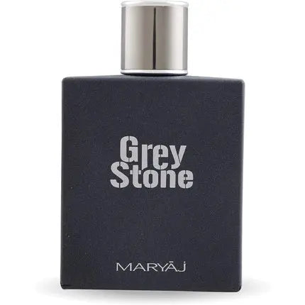 GREY STONE Eau De Parfum For Men by Maryaj 100ml - Juicy Fruity Citrus Scent - Woody Balsamic Base of Sandalwood, Patchouli, Tonka - Uplifting Fragrance for the Young at Heart Maryaj