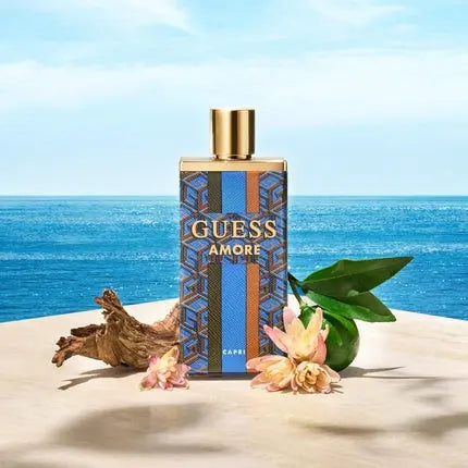 GUESS Amore Capri Eau de Toilette for Women and Men Genderless Unisex Perfume Spray 3.4 Fl. Oz. Guessゲス