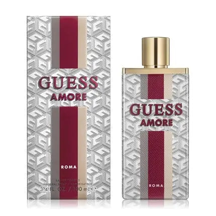 GUESS Amore Roma Eau de Toilette for Women and Men Genderless Unisex Perfume Spray 3.4 Fl. Oz. Guessゲス