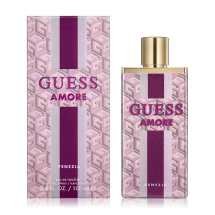 GUESS Amore Venezia Eau de Toilette for Women and Men Genderless Unisex Perfume Spray 3.4 Fl. Oz. Guessゲス