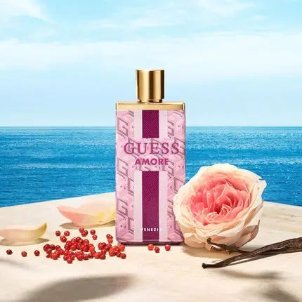 GUESS Amore Venezia Eau de Toilette for Women and Men Genderless Unisex Perfume Spray 3.4 Fl. Oz. Guessゲス