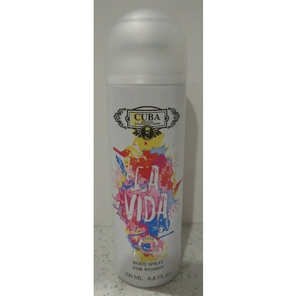 Cuba La Vida Body Spray for Women 6.6 fl. oz - New Cuba