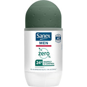 Sanex Men Zero% Respect & Control Men's Deodorant Roll-On Deodorant 50ml Fresh Sanex