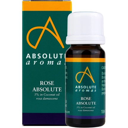 Absolute Aromas Rose Absolute 5% Dilution 10ml - Natural Aphrodisiac and Perfume Absolute Aromas