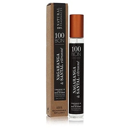 100 BON Concentrate Eau de Parfum prnagaranga & Santal Citro Unisex 0.5 fl oz, 1oz équivaut à 30ml - Fresh 100 Bon