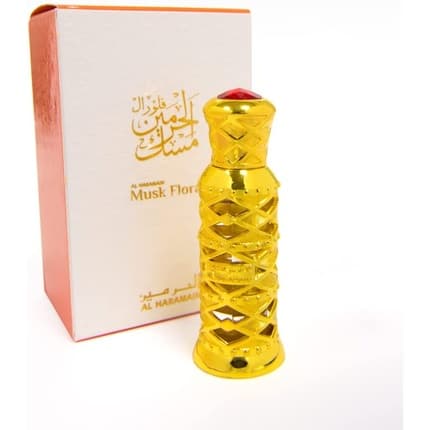 Al Haramain Musk Floral Perfume Oil Unisex Eau de Parfum (EDP) Mixte 12ml