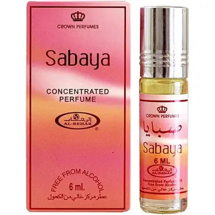 Genuine Al Rehab Sabaya Oil Perfume Fragrance Rollon Alcohol Free Halal - Pack of 6 Al Rehab