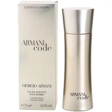 Giorgio Armani Code Eau De Toilette for Men Limited Edition 75ml Giorgio Armani