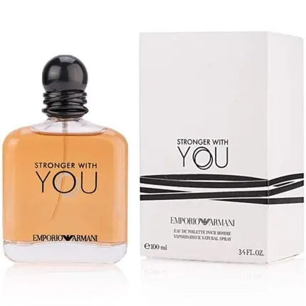 Giorgio Armani Emporio Armani Stronger With You Eau De Toilette Spray For Men 3.4oz Giorgio Armani