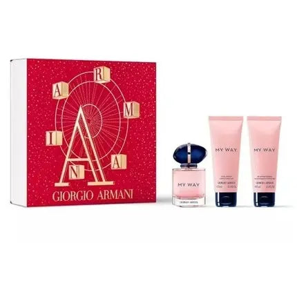 Giorgio Armani My Way Eau De Parfume 50ml Shower Gel and Body Lotion Set Giorgio Armani