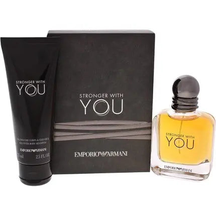 Giorgio Armani Stronger With You Gift Set 50ml Eau Du Toilette + 75ml Shower Gel Giorgio Armani