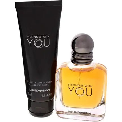 Giorgio Armani Stronger With You Gift Set 50ml Eau Du Toilette + 75ml Shower Gel Giorgio Armani