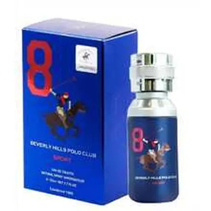 Beverly Hills Polo Club Sport Men Eight Eau De Toilette 100ml Spray