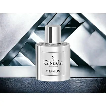 Gisada Titanium Eau de Parfum 100ml for Men Spicy Vibrant Fresh and Powerful Fragrance Gisada