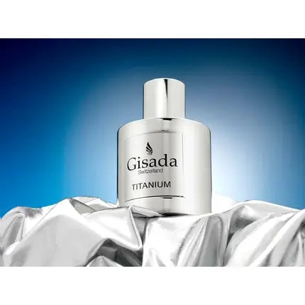 Gisada Titanium Eau de Parfum 100ml for Men Spicy Vibrant Fresh and Powerful Fragrance Gisada