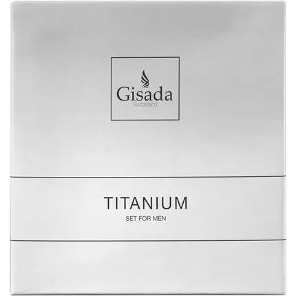 Gisada Titanium Men's Fragrance Set Eau De Parfum 50ml and Shower Gel 100ml Gisada