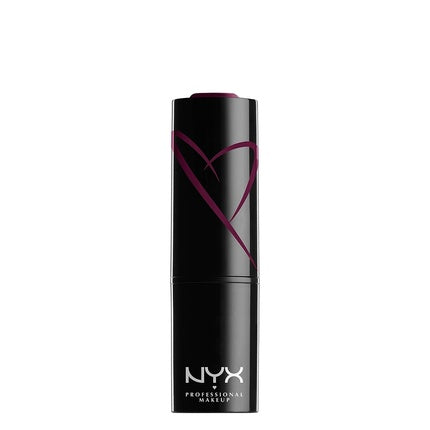 NYX PROFESSIONAL MAKEUP Shout Loud Satin Lipstick Infused With Shea Butter - Into The Night Deep Grape