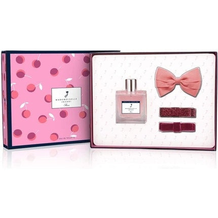 Jacadi Mademoiselle Petite Cerise Eau De Toilette 100ml Avec Hair Clips Jacadi