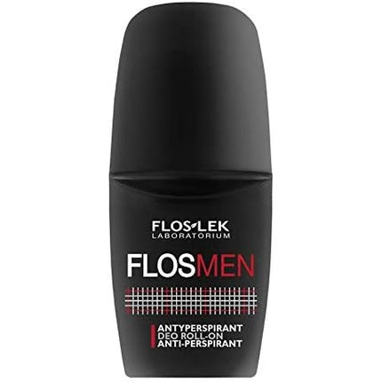 FLOSLEK Anti-Transpirant Deo Roll-On 50ml - Protection for up to 12 Hours - For All Skin Types Floslek