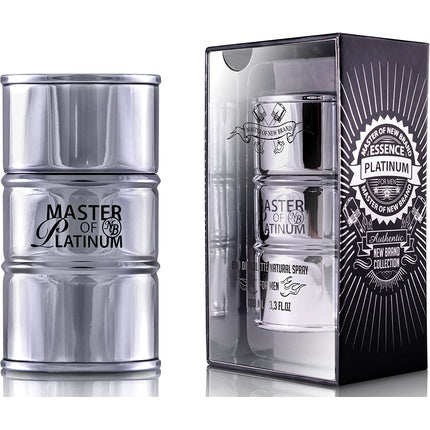 New Brand Master of Platinum for Men EDT 100ml New Brand