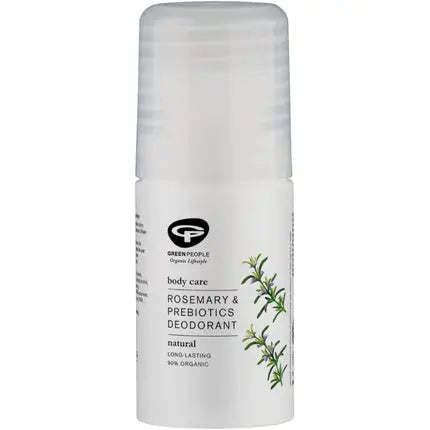 Green People Rosemary and Prebiotics Deodorant 75ml - Natural Organic Deodorant - Gentle Deodorant with Rosemary and Lavender Scent for Women - Paraben and Ethanol Free - Cruelty-Free and Vegan Green People